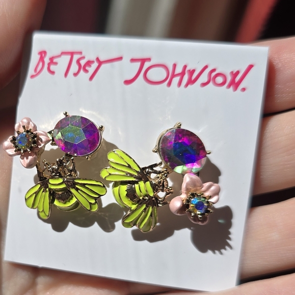 Betsey Johnson Jewelry - Betsey Johnson Insect Earrings